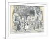 Night Ball in Vienna, Austria 19th Century-Wilhelm Zimmer-Framed Giclee Print