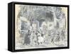 Night Ball in Vienna, Austria 19th Century-Wilhelm Zimmer-Framed Stretched Canvas