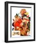 "'Night before Christmas',"December 26, 1936-Joseph Christian Leyendecker-Framed Giclee Print