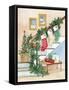 Night Before Christmas II-Kathleen Parr McKenna-Framed Stretched Canvas