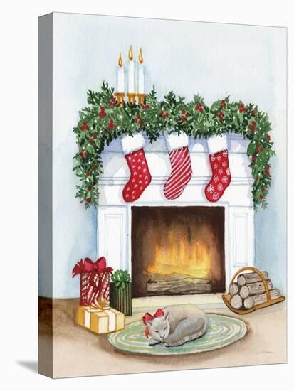 Night Before Christmas V-Kathleen Parr McKenna-Stretched Canvas