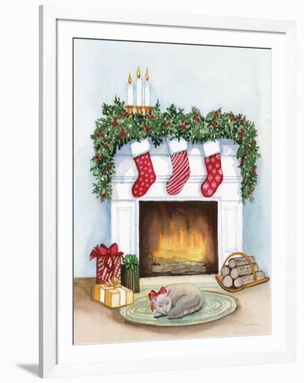 Night Before Christmas V-Kathleen Parr McKenna-Framed Art Print