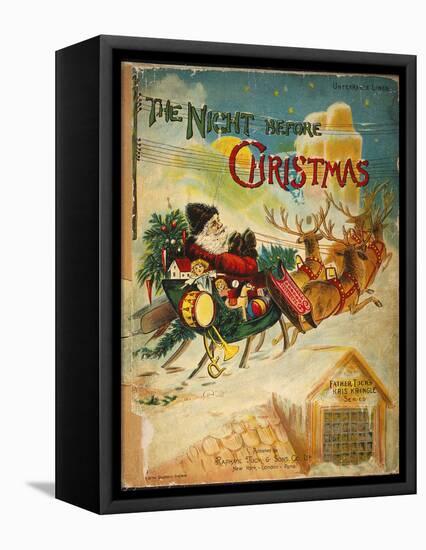 Night Before Christmas-null-Framed Stretched Canvas