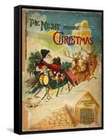 Night Before Christmas-null-Framed Stretched Canvas