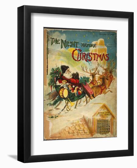 Night Before Christmas-null-Framed Premium Giclee Print