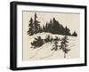 Night before Christmas-Arthur Rackham-Framed Premium Photographic Print