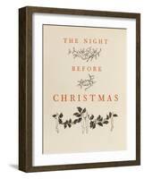 Night before Christmas-Arthur Rackham-Framed Art Print