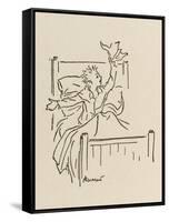 Night before Christmas-Arthur Rackham-Framed Stretched Canvas