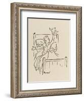 Night before Christmas-Arthur Rackham-Framed Art Print