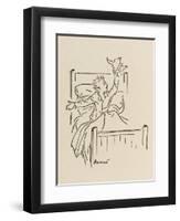 Night before Christmas-Arthur Rackham-Framed Art Print