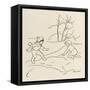 Night before Christmas-Arthur Rackham-Framed Stretched Canvas