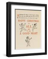 Night before Christmas-Arthur Rackham-Framed Art Print