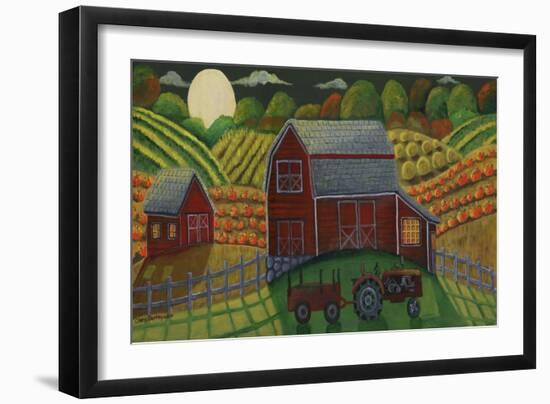 Night before Harvest-Cheryl Bartley-Framed Giclee Print