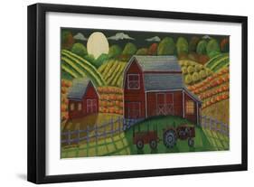 Night before Harvest-Cheryl Bartley-Framed Giclee Print