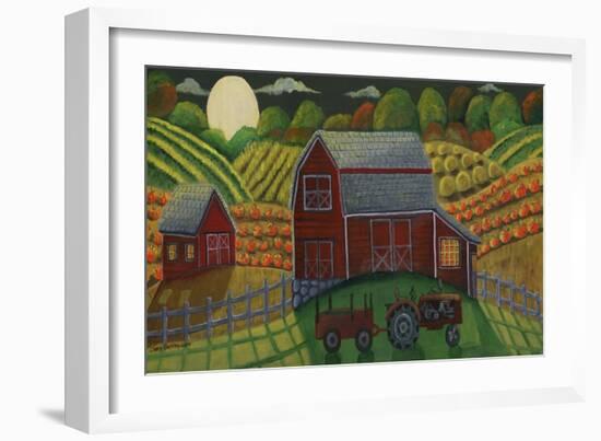 Night before Harvest-Cheryl Bartley-Framed Giclee Print