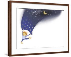 Night Blanket-April Hartmann-Framed Giclee Print