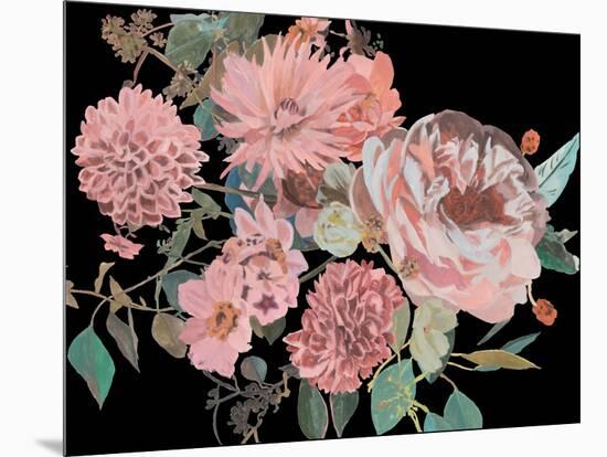 Night Blooming Flowers I-Melissa Wang-Mounted Art Print