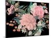 Night Blooming Flowers II-Melissa Wang-Mounted Art Print