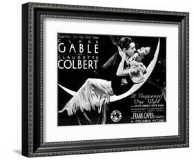 Night Bus, 1934, "It Happened One Night" Directed by Frank Capra-null-Framed Giclee Print