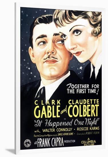 Night Bus, 1934, "It Happened One Night" Directed by Frank Capra-null-Framed Giclee Print