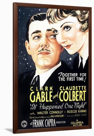 Night Bus, 1934, "It Happened One Night" Directed by Frank Capra-null-Framed Giclee Print