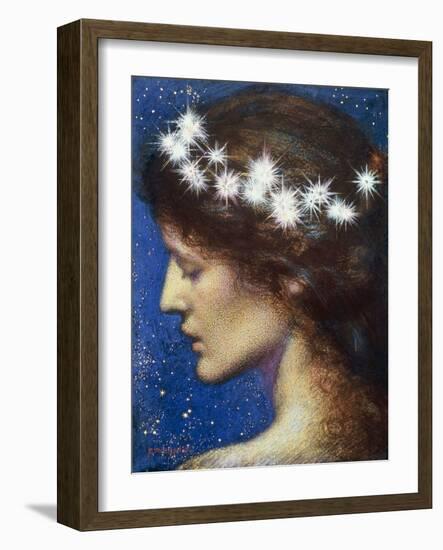 Night, c.1880-85-Edward Robert Hughes-Framed Giclee Print