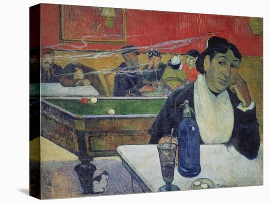 Night Café at Arles (Madame Ginoux)-Paul Gauguin-Stretched Canvas