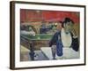 Night Café at Arles (Madame Ginoux)-Paul Gauguin-Framed Giclee Print