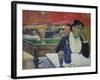 Night Café at Arles (Madame Ginoux)-Paul Gauguin-Framed Giclee Print