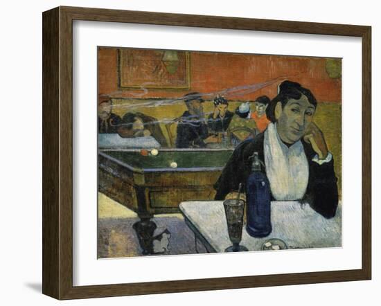 Night Cafe at Arles-Paul Gauguin-Framed Giclee Print