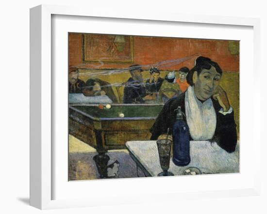 Night Cafe at Arles-Paul Gauguin-Framed Giclee Print