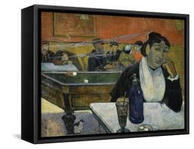 Night Cafe at Arles-Paul Gauguin-Framed Stretched Canvas