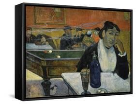 Night Cafe at Arles-Paul Gauguin-Framed Stretched Canvas