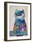 Night Cat 3-Oxana Zaika-Framed Giclee Print