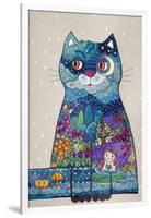 Night Cat 3-Oxana Zaika-Framed Giclee Print