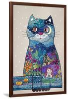 Night Cat 3-Oxana Zaika-Framed Giclee Print