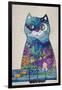 Night Cat 3-Oxana Zaika-Framed Giclee Print