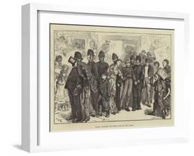 Night Charges on their Way to the Court-Arthur Boyd Houghton-Framed Giclee Print