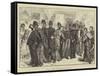 Night Charges on their Way to the Court-Arthur Boyd Houghton-Framed Stretched Canvas