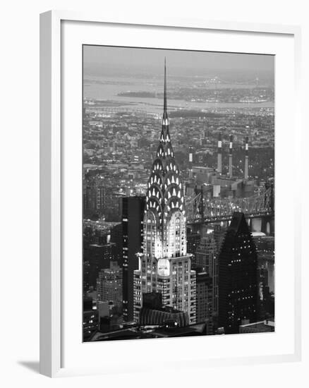 Night Chrysler-Chris Bliss-Framed Photographic Print