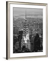 Night Chrysler-Chris Bliss-Framed Photographic Print