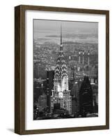 Night Chrysler-Chris Bliss-Framed Photographic Print