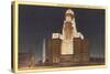 Night, City Hall, Buffalo, New York-null-Stretched Canvas