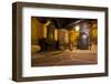 Night City Square in Krakow, Poland-dziewul-Framed Photographic Print