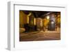 Night City Square in Krakow, Poland-dziewul-Framed Photographic Print