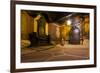 Night City Square in Krakow, Poland-dziewul-Framed Photographic Print