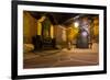 Night City Square in Krakow, Poland-dziewul-Framed Photographic Print