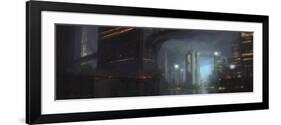 Night City-Stephane Belin-Framed Premium Giclee Print