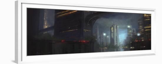 Night City-Stephane Belin-Framed Premium Giclee Print