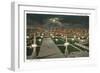 Night, Civic Center, Denver, Colorado-null-Framed Art Print